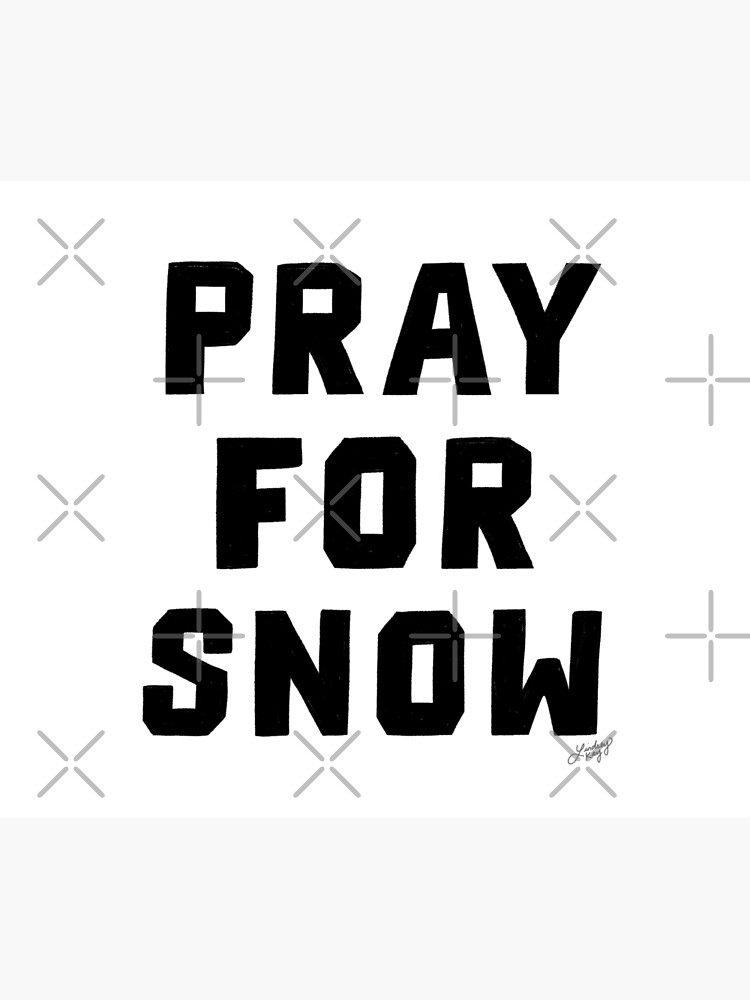 Discover Pray For Snow Tapestry