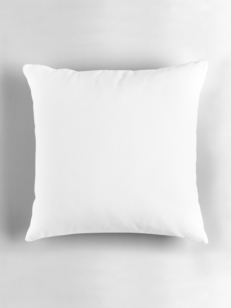Thumbnail 3 of 4, Pillow, Solid Plain White designed and sold by Nevl.
