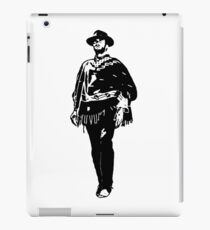 PORTRAIT VON CLINT EIN BEKANNTER FILMSTERN-COWBOY iPad-Hülle & Klebefolie