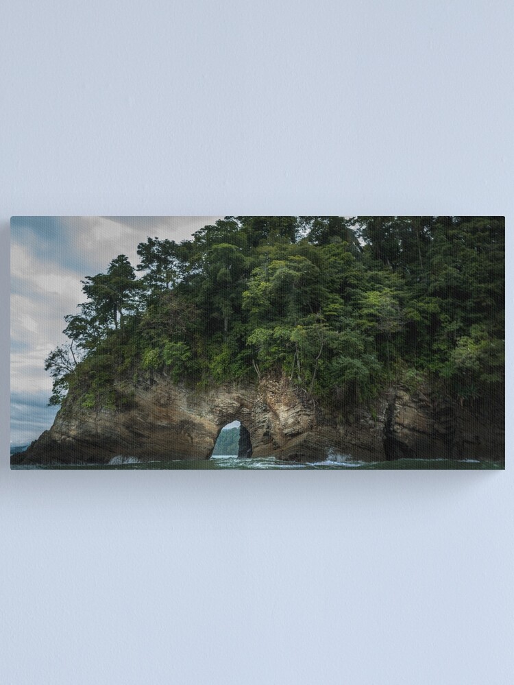 Thumbnail 1 of 3, Canvas Print, Sea Arch Ventanas designed and sold by darren-j-mcleod.