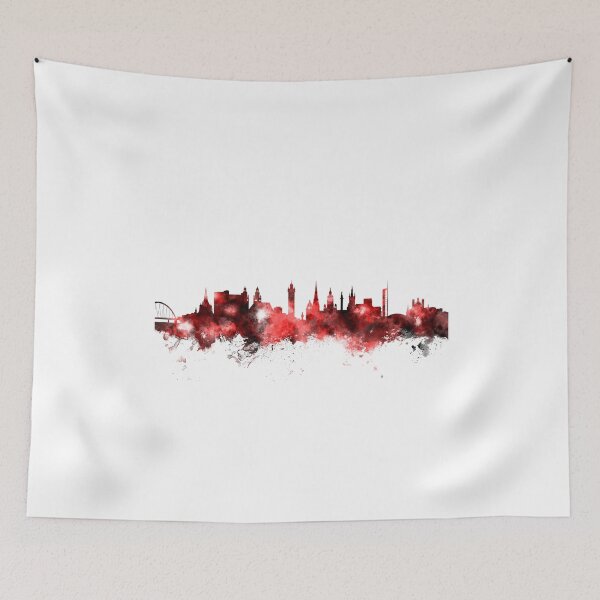 Item preview, Glasgow Scotland Skyline designed and sold by ArtPrints.