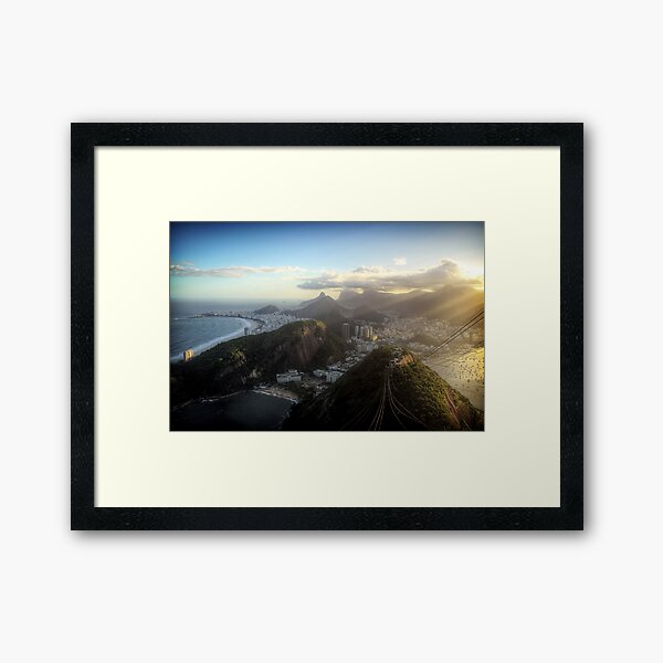 View from the Sugar Loaf #2 Framed Art Print