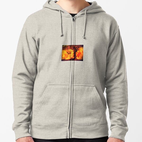 Hollow Earth Lovers Zipped Hoodie