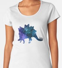 Stegosaurus Dinosaur Women's Premium T-Shirt