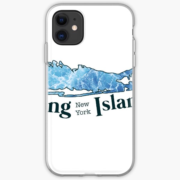 Long Island Beach Sticker iPhone Soft Case