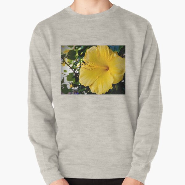 Yellow Flower Pullover Sweatshirt
