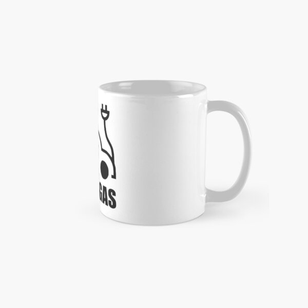 Electric Vehicle Driver Pass On Gas Funny Classic Mug