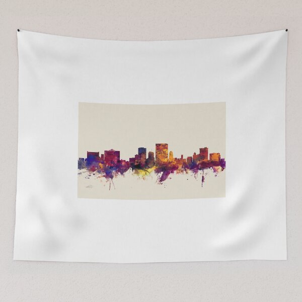 Artikelvorschau, El Paso Texas Skyline entworfen und verkauft von ArtPrints.