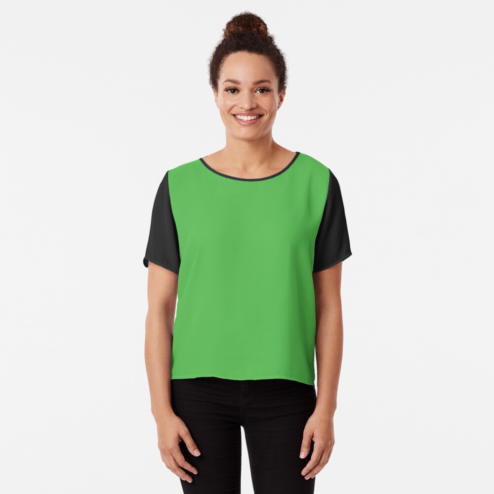 Plain Green T Shirt For Women: Green Tee Graphic Logo