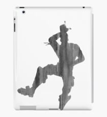 Nimm das L - Schwarz und Weiß iPad-Hülle & Klebefolie