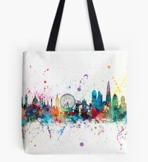 London England Skyline Tote Bag