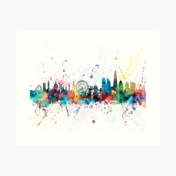 Item preview, London England Skyline designed and sold by MICHAEL TOMPSETT.