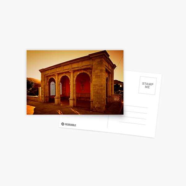 Greek City Scene 003 Postcard