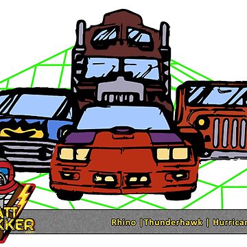 Artwork thumbnail, Thunderhawk Rhino Gator Hurricane Shirt MASK by mtrakker