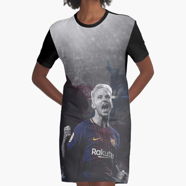 Illustration Ivan Watercolor Graphic T-Shirt Dress