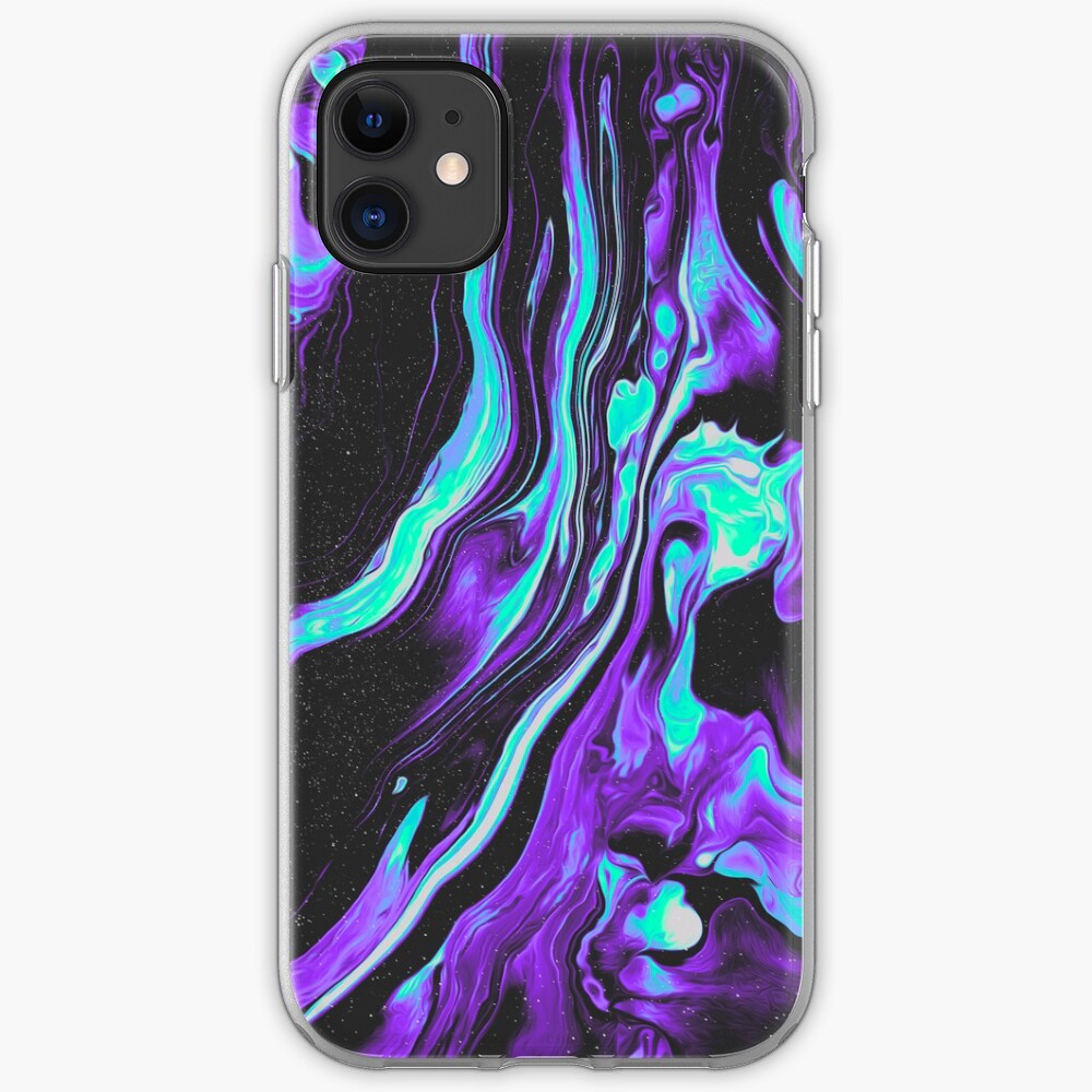 BLACK & BLUE DEVOTION iPhone Case & Cover