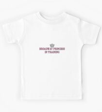Broadway Princess In Training Kids Tee