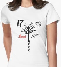 Xxxtentacion Tattoos design Women's Fitted T-Shirt