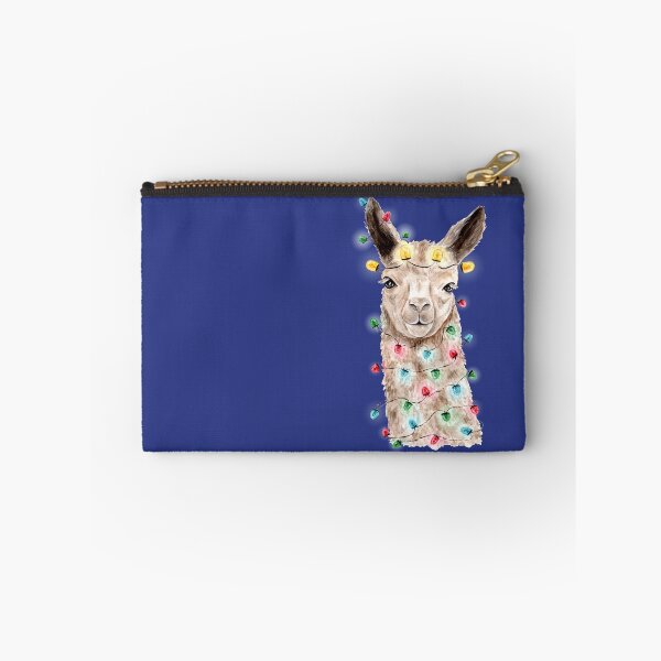 Item preview, Llama with Fairy Lights - Watercolour Painting designed and sold by Pattokarts.