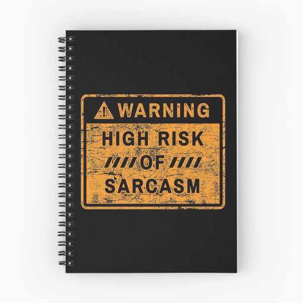 Item preview, HIGH RISK OF SARCASM designed and sold by RetroGear.