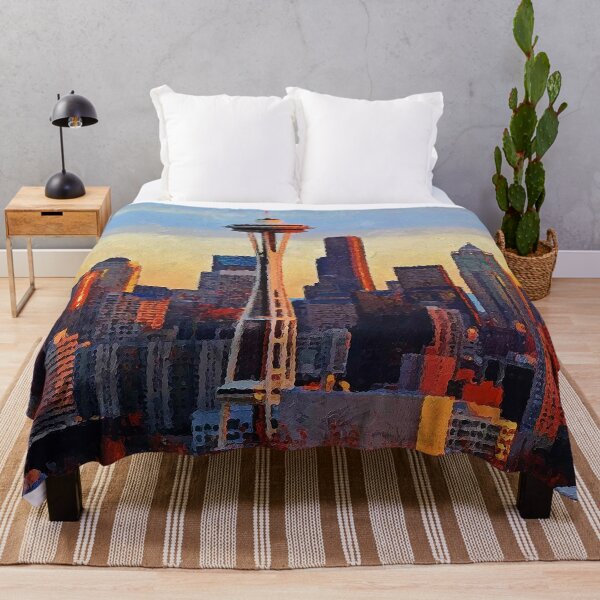 Item preview, Seattle Skyline designed and sold by AM FineArtPrints.