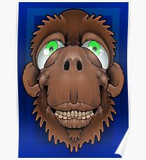 Silly Monkey Poster