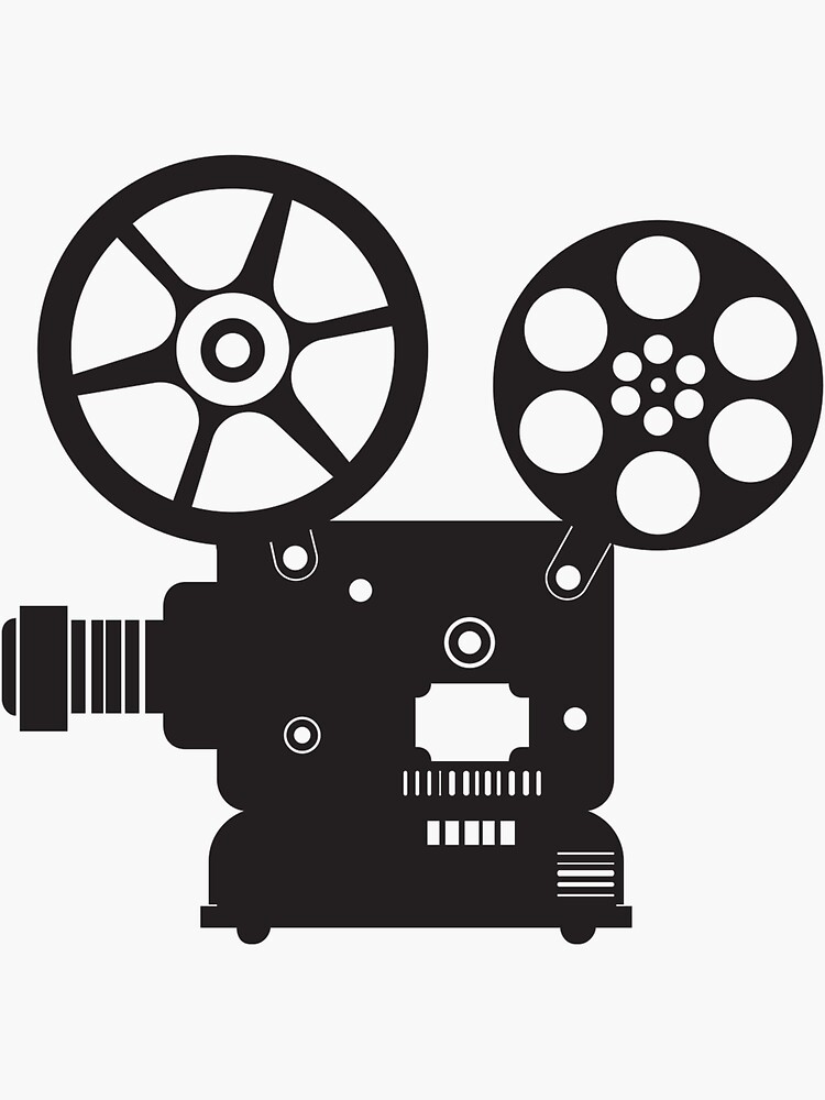 "Projector" Sticker for Sale by praaf Redbubble