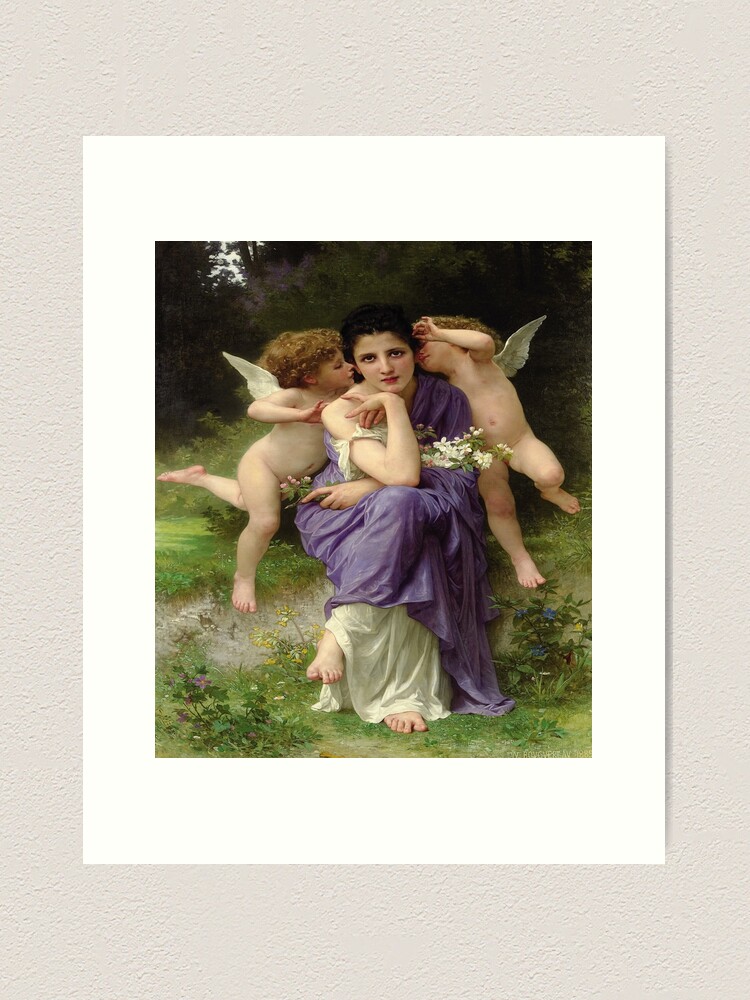 Songs of Spring-William Adolphe Bouguereau