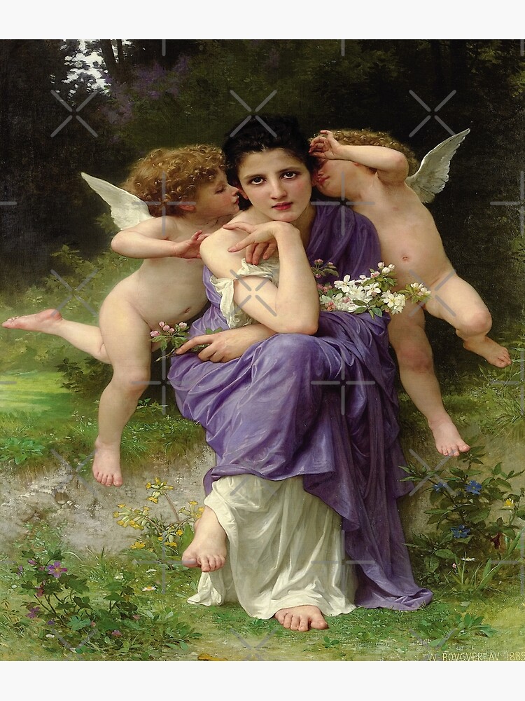 Songs of Spring-William Adolphe Bouguereau