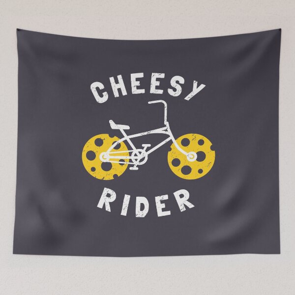 Item preview, Cheesy Rider - Funny Cheesy Gift designed and sold by propellerhead.