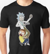 Camiseta ajustada Rick y morty