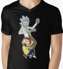 Rick And Morty V-Neck T-Shirt