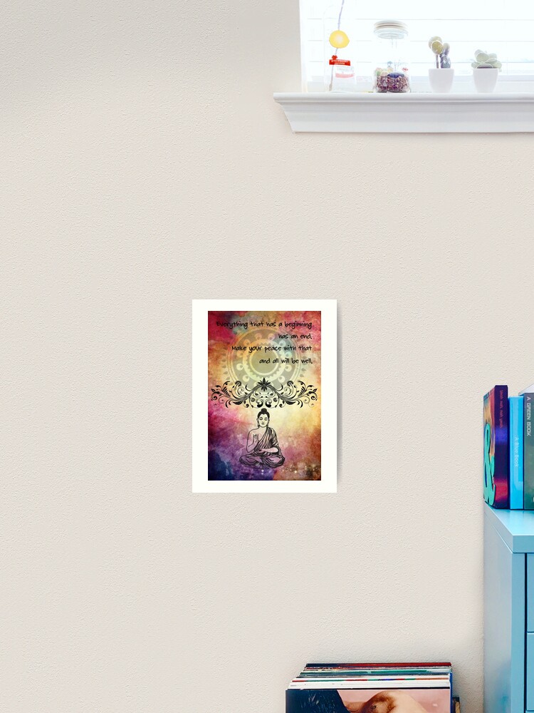 Zen Art Inspirational Buddha Quotes Poster for Sale by JBJart