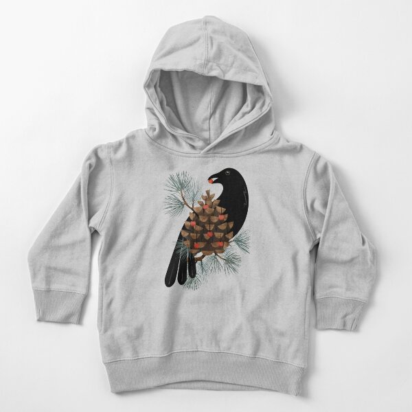 Bird & Berries Toddler Pullover Hoodie