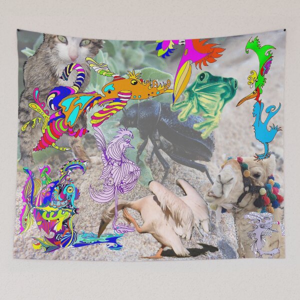 Item preview, animals in best positions.... designed and sold by anata77.