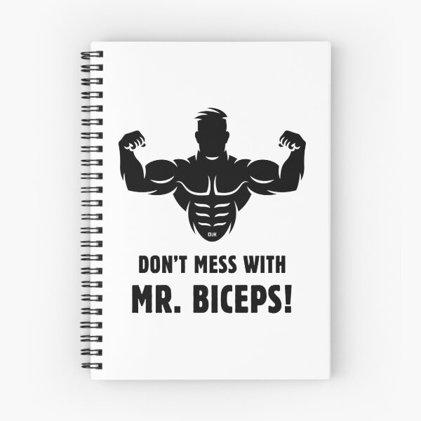 Item preview, Don't Mess With Mr. Biceps! (Bodybulding / Funny / Black) designed and sold by MrFaulbaum.