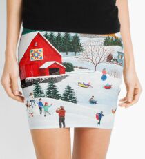 Winter Memories Mini Skirt