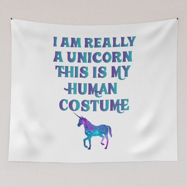 Item preview, This is my Human costume I'm really a Unicorn   designed and sold by amethystdesign.