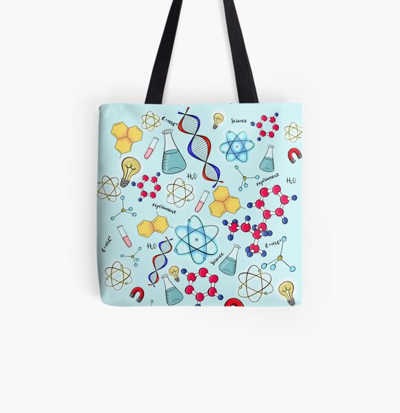 Science chic All Over Print Tote Bag