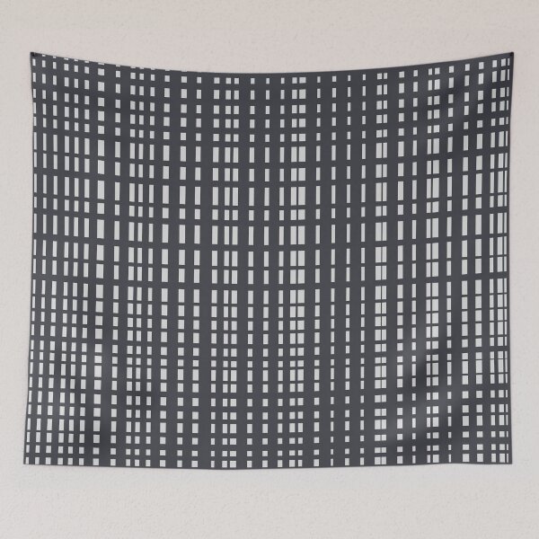 Item preview, Light Grey Dotted Lines on Grey  designed and sold by BlertaDK.