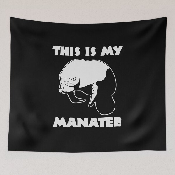 Item preview, This is my manatee. designed and sold by Gramophone Cafe.