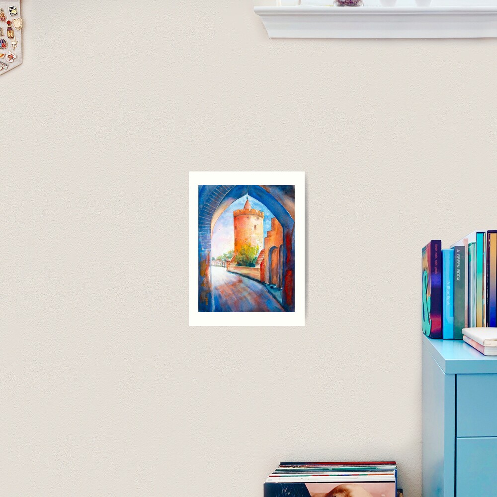 Mittenwalde, Berliner Tor & Powder Tower Art Print
