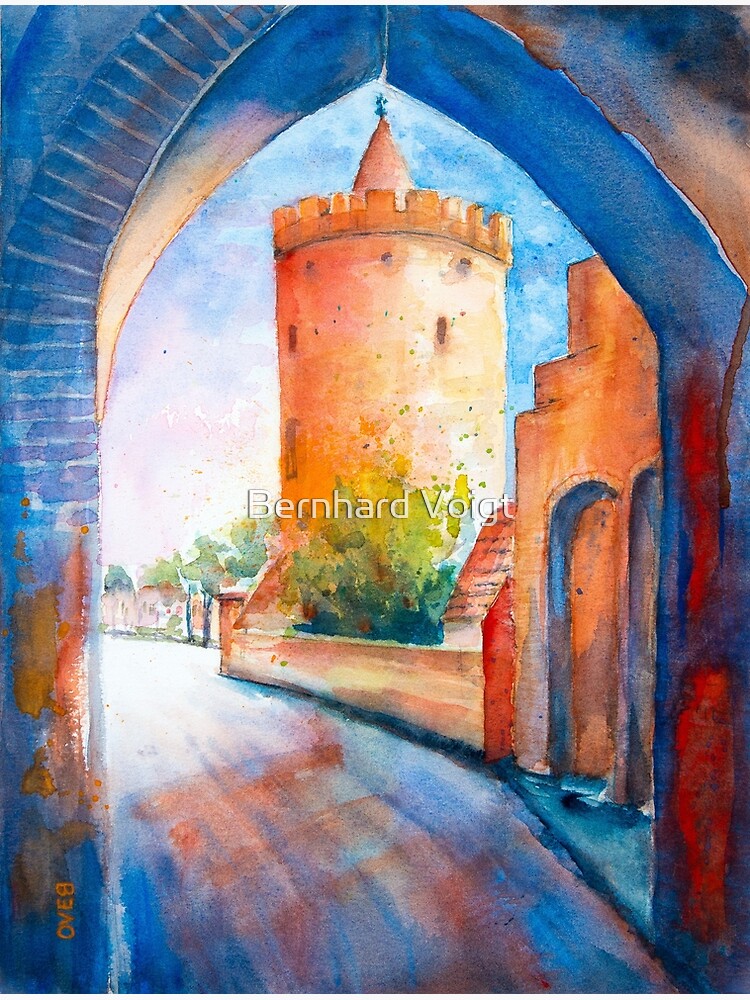Mittenwalde, Berliner Tor & Pulverturm von BEVOart