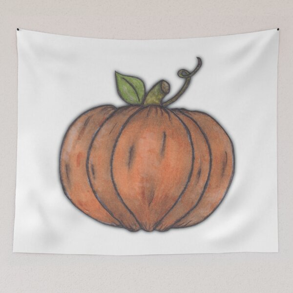 Item preview, Drawn Pumpkin designed and sold by mnrl.
