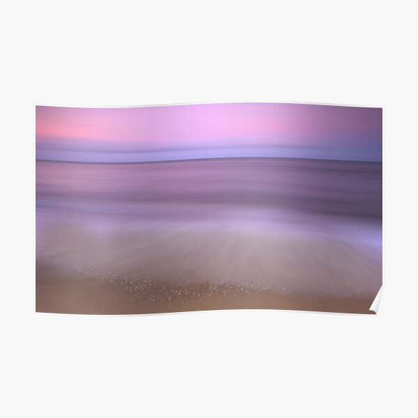 Dusk - sunset at Ella Bay Poster