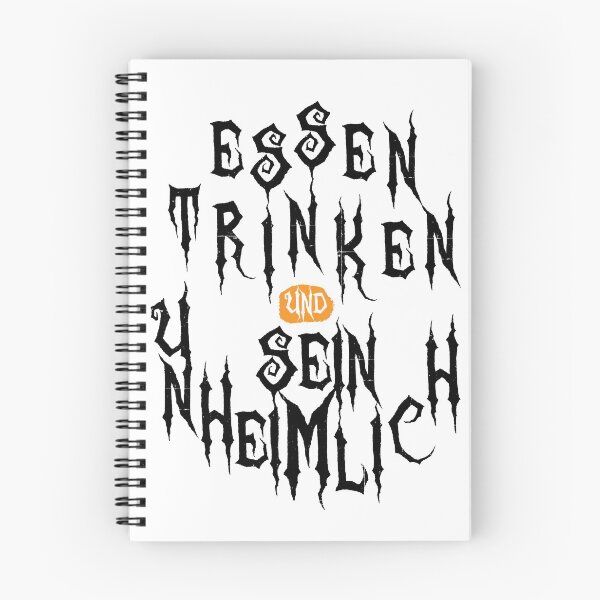 Item preview, Essen Trinken Und Unheimlich Sein Germany Halloween Celebration designed and sold by saadkh.