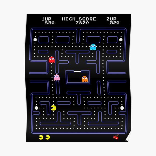 Retro Arcade Poster