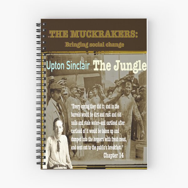 Item preview, The Jungle: Muckraker Upton Sinclair designed and sold by KayeDreamsART.