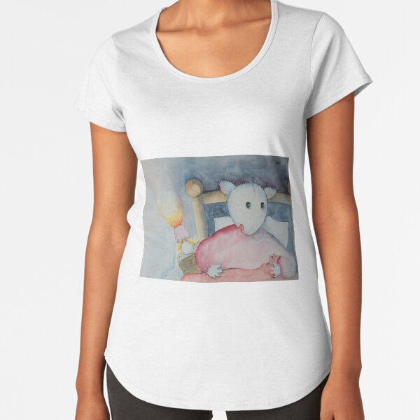 Sommeil T-shirt premium échancré