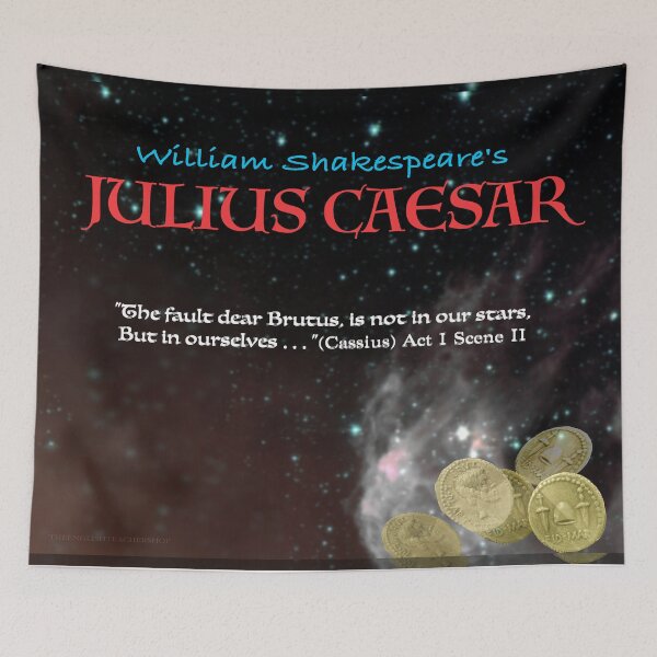Item preview, Julius Caesar quote designed and sold by KayeDreamsART.